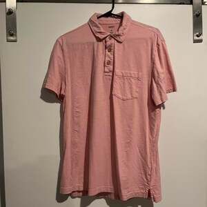 Sonoma Goods for Life Men's Pink Cotton Polo Shirt